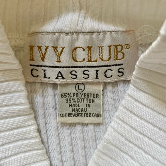Vintage Ivy Club Mock Turtleneck - Picture 2 of 4